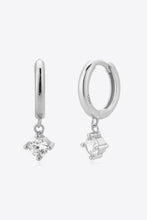 Load image into Gallery viewer, Zircon Earrings-Inlaid Zircon Huggie Drop Earrings
