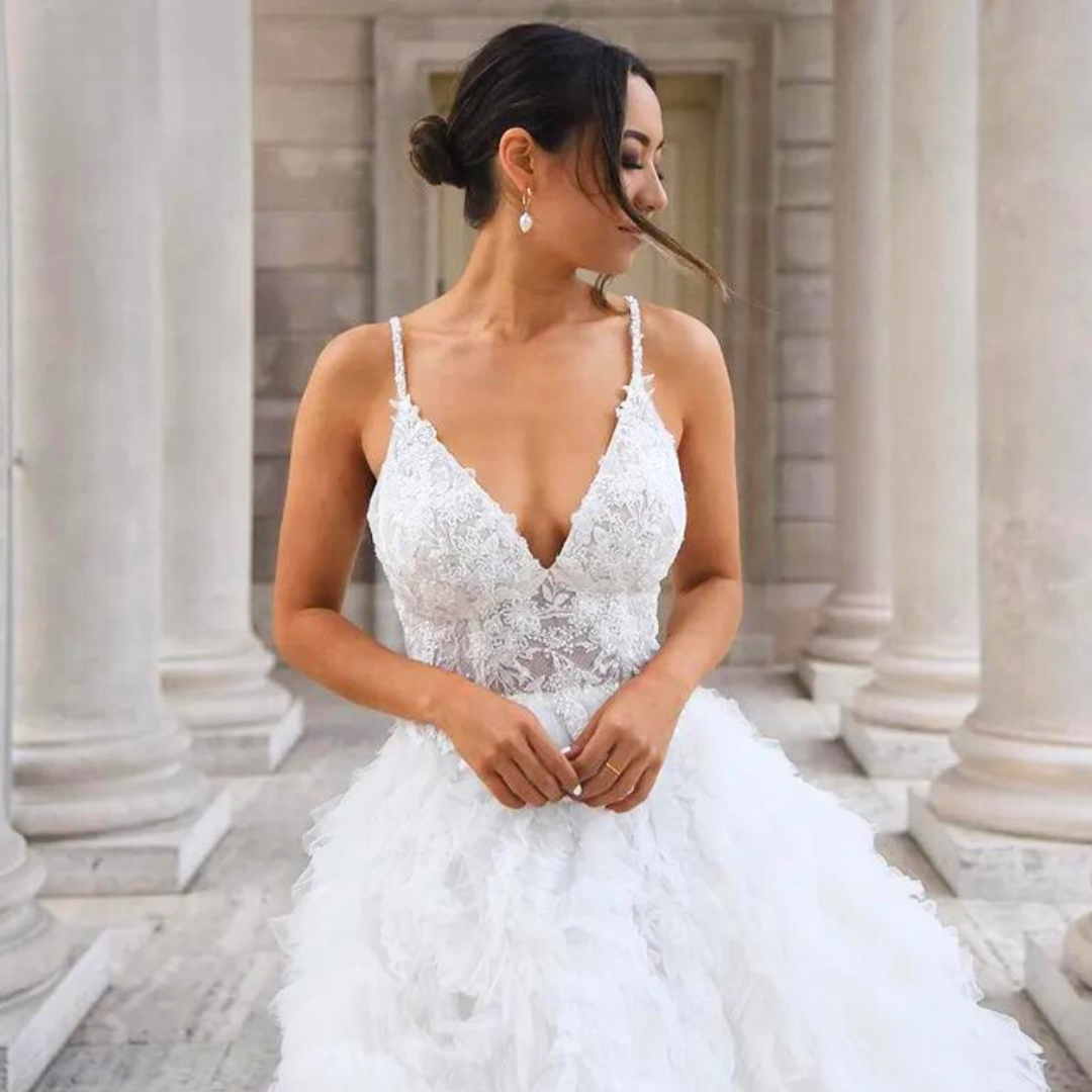 Princess Wedding Dress-Lace Ball Gown Wedding Dress | Wedding Dresses