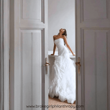 Load image into Gallery viewer, Mermaid Wedding Dress-Luxury Glitter Ruffles Wedding Dress | Wedding Dresses
