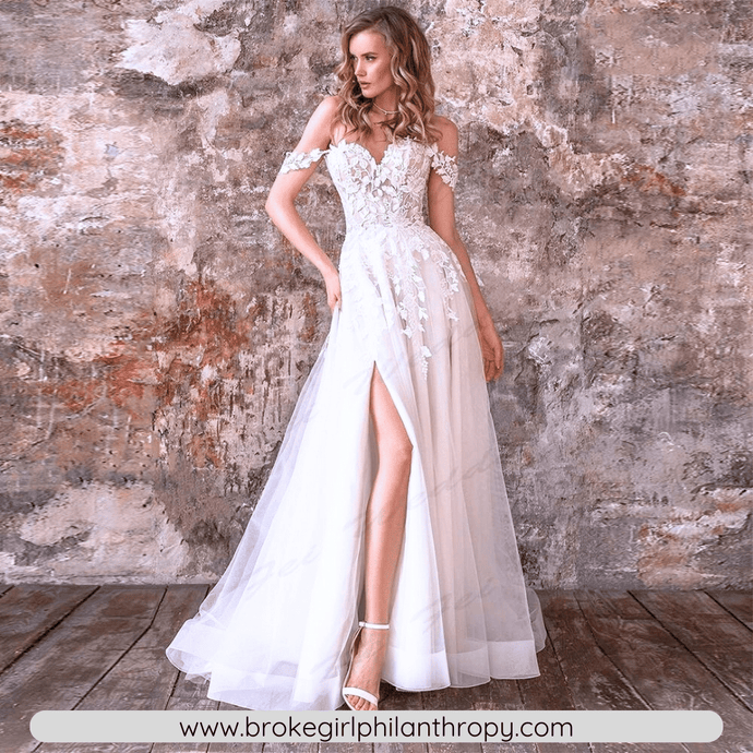 Mermaid Wedding Dress-Lace Applique Wedding Dress | Wedding Dresses
