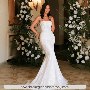 Mermaid Wedding Dress-Luxury Wedding Dress with Detachable Train | Wedding Dresses