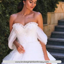 Load image into Gallery viewer, Princess Wedding Dress-Off Shoulder Sweetheart Wedding Dress | Wedding Dresses
