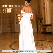 Load image into Gallery viewer, Off the Shoulder Wedding Dress-Princess Wedding Dress-Pockets | Wedding Dresses
