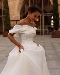 Princess Bridal Gown-Off Shoulder Princess Wedding Dress | Wedding Dresses