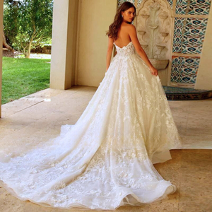 Princess Wedding Dress-Romantic Strapless Beaded Wedding Gown | Wedding Dresses