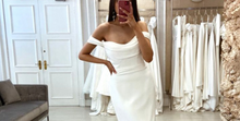 Load image into Gallery viewer, Beach Wedding Dress-Satin Mermaid Wedding Dress | Wedding Dresses
