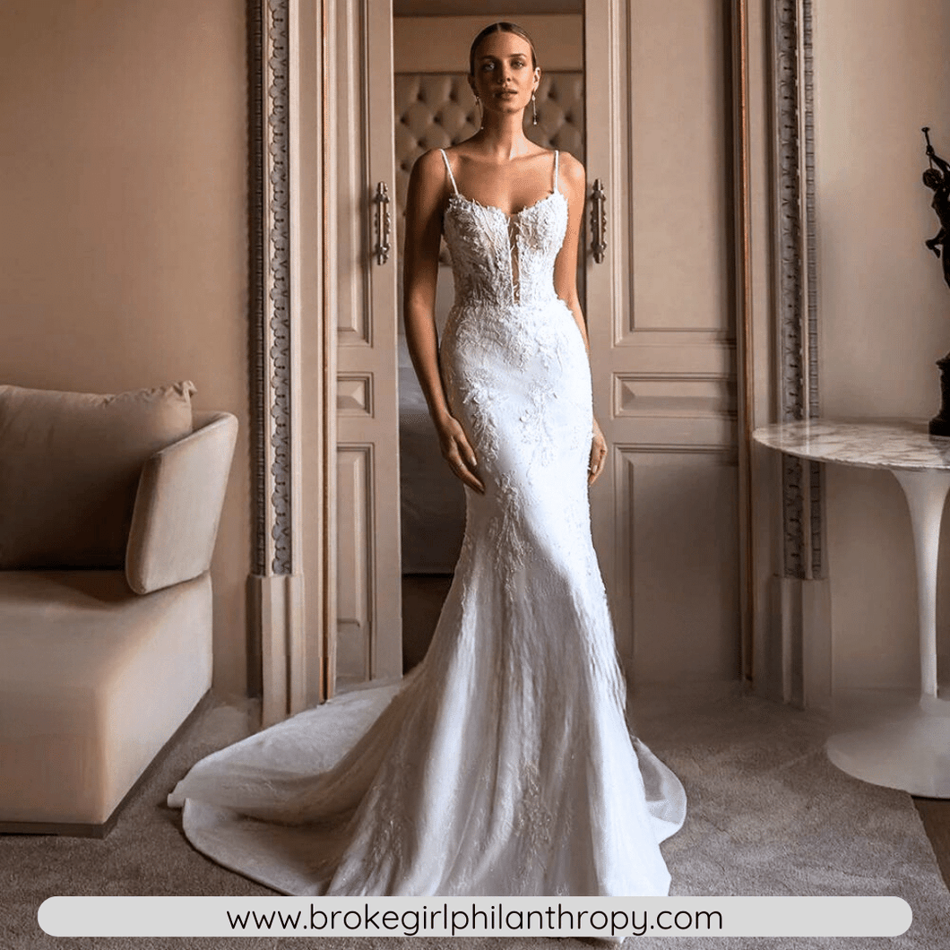 Mermaid Wedding Dress-Backless Sweetheart Lace Wedding Dress | Wedding Dresses