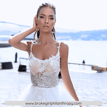 Load image into Gallery viewer, Vintage Lace Wedding Dress-Sexy Backless Sweetheart Wedding Dress | Wedding Dresses
