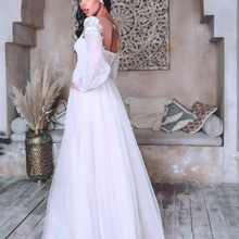 Load image into Gallery viewer, Beach Wedding Dress-Bohemian Beach Bridal Gown | Wedding Dresses
