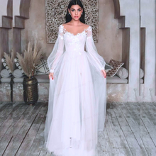 Load image into Gallery viewer, Beach Wedding Dress-Bohemian Beach Bridal Gown | Wedding Dresses
