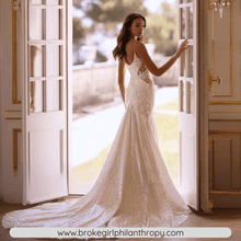 Load image into Gallery viewer, Mermaid Wedding Dress-Sexy Backless Mermaid Wedding Dress | Wedding Dresses
