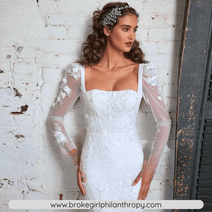 Mermaid Wedding Dress- Lace Backless Beach Wedding Dress | Wedding Dresses