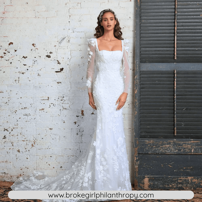 Mermaid Wedding Dress- Lace Backless Beach Wedding Dress | Wedding Dresses