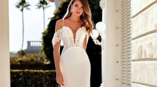 Load image into Gallery viewer, Sexy Wedding Dress-Off Shoulder Mermaid Lace Wedding Dress | Wedding Dresses
