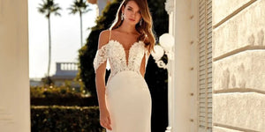 Sexy Wedding Dress-Off Shoulder Mermaid Lace Wedding Dress | Wedding Dresses