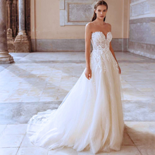 Load image into Gallery viewer, Beach Wedding Dress-Sexy Sweetheart Tulle Beach Wedding Dress | Wedding Dresses
