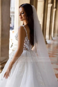 Sexy Wedding Dress-Princess Puffy Lace Wedding Dress | Wedding Dresses