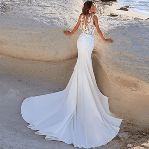 Mermaid Wedding Dress-Sweetheart Illusion Wedding Dress. | Wedding Dresses