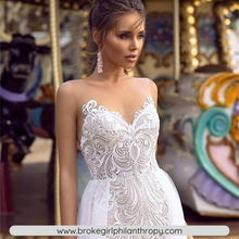 Load image into Gallery viewer, Mermaid Wedding Dress-Sexy Lace Bohemian Wedding Dress | Wedding Dresses
