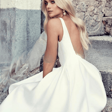 Load image into Gallery viewer, Sexy Wedding Dress-Minimalist Beach Wedding Dress | Wedding Dresses
