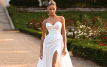 Load image into Gallery viewer, Sexy Wedding Dress-Off Shoulder Strapless Beach Wedding Dress | Wedding Dresses
