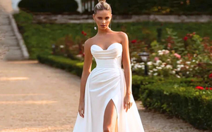 Sexy Wedding Dress-Off Shoulder Strapless Beach Wedding Dress | Wedding Dresses