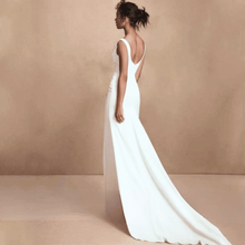 Load image into Gallery viewer, Sexy Wedding Dress-Sheath Wedding Dress-Open Back | Wedding Dresses
