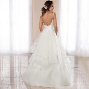 Simple Wedding Dress-Backless Beach Wedding Gown | Wedding Dresses