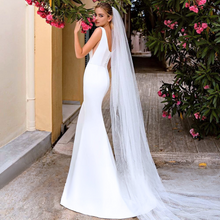 Load image into Gallery viewer, Mermaid Wedding Dress-Simple Backless Bridal Gown | Wedding Dresses
