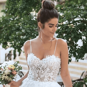 Beach Wedding Dress-Sweetheart Lace Wedding Dress | Wedding Dresses