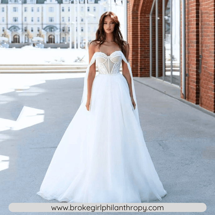 Beach Wedding Dress-Sweetheart Lace Wedding Dress Bow Straps | Wedding Dresses