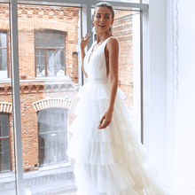 Load image into Gallery viewer, Princess Wedding Dress- Ruffle Beading Gown | Wedding Dresses
