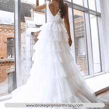 Load image into Gallery viewer, Princess Wedding Dress- Ruffle Beading Gown | Wedding Dresses
