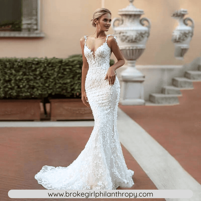 Vintage Wedding Dress-Lace Mermaid Wedding Dress | Wedding Dresses