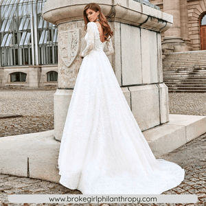 Lace Wedding Dress-Vintage Sexy A Line Beach Wedding Dress | Wedding Dresses