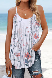 Womens Cami Top-Full Size Printed Scoop Neck Cami | Tops/Blouses & Shirts