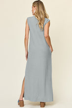 Load image into Gallery viewer, Pink Maxi Dress | Full Size Mock Neck Dress
