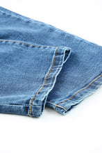 Load image into Gallery viewer, Buttoned Pockets Distressed Jeans | Bottoms/Jeans
