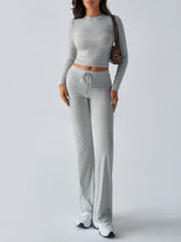 Load image into Gallery viewer, Long Sleeve Top and Pants Set
