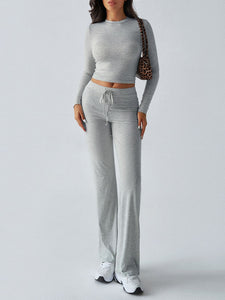 Long Sleeve Top and Pants Set