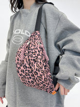 Load image into Gallery viewer, Leopard Nylon Crossbody Bag
