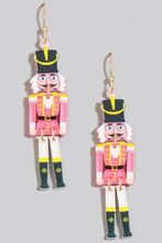 Load image into Gallery viewer, Fame Acrylic Nutcracker Dangle Earrings
