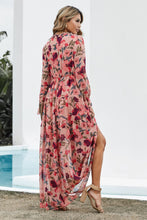 Load image into Gallery viewer, Wild Lotus Ruffle Tiered Maxi Dress | Dresses/Floral Dresses
