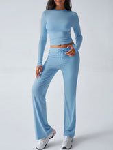 Load image into Gallery viewer, Long Sleeve Top and Pants Set
