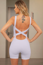 Load image into Gallery viewer, Crisscross Wide Strap Active Romper
