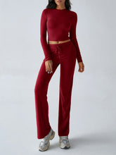 Load image into Gallery viewer, Long Sleeve Top and Pants Set
