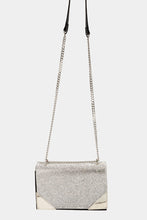 Load image into Gallery viewer, Fame Rhinestone Studded Rectangle Crossbody Bag
