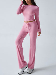 Long Sleeve Top and Pants Set