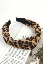 Load image into Gallery viewer, Headband | Leopard Bow Knotted Headband
