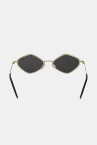 Fashion Accessory-Nicole Lee USA Metal Frame Geometric Sunglasses